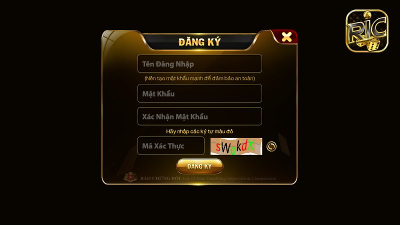 Nhập chính xác mọi thông tin mà hệ thống yêu cầu